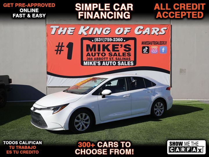 2024 TOYOTA COROLLA LE for sale in SALINAS