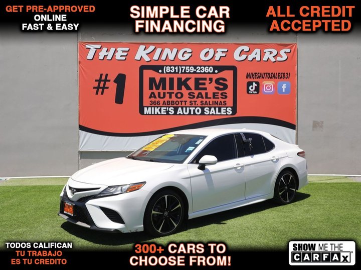 2019 TOYOTA CAMRY XSE for sale in SALINAS