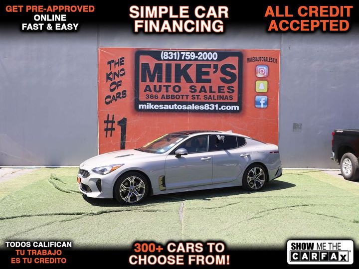 2021 KIA STINGER GT-LINE for sale in SALINAS