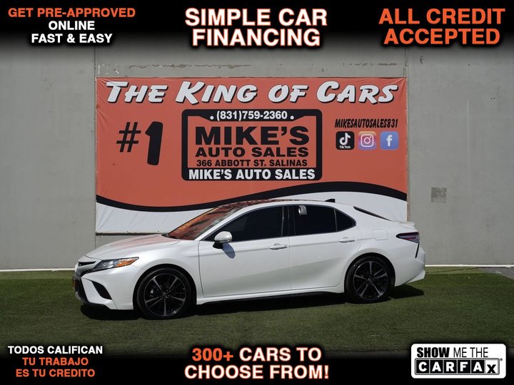 2020 TOYOTA CAMRY for sale in SALINAS