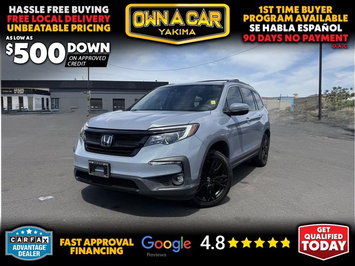 2022 HONDA PILOT for sale in YAKIMA
