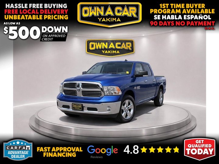 2017 RAM 1500 CREW CAB for sale in YAKIMA