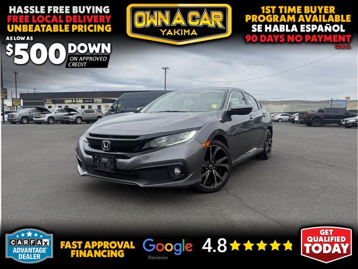2020 HONDA CIVIC for sale in YAKIMA