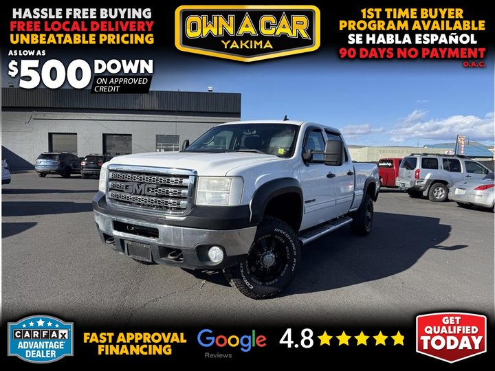 2012 GMC SIERRA 2500 HD CREW CAB for sale in YAKIMA