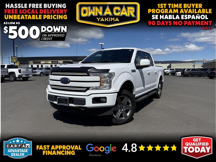2020 FORD F150 SUPERCREW CAB for sale in YAKIMA