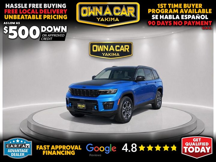 2022 JEEP GRAND CHEROKEE 4XE for sale in YAKIMA