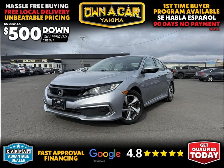 2019 HONDA CIVIC for sale in YAKIMA