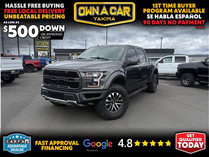 2018 FORD F150 SUPERCREW CAB for sale in YAKIMA