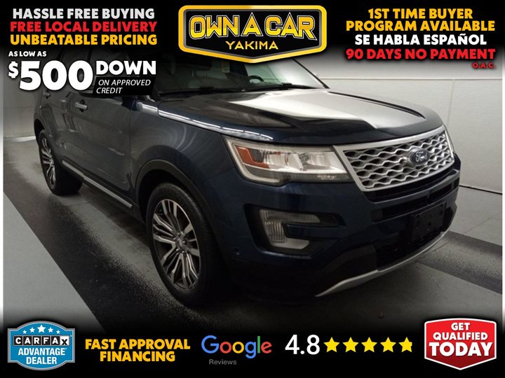 2017 FORD EXPLORER for sale in YAKIMA
