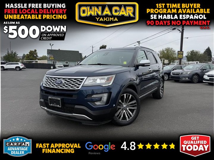 2017 FORD EXPLORER for sale in YAKIMA