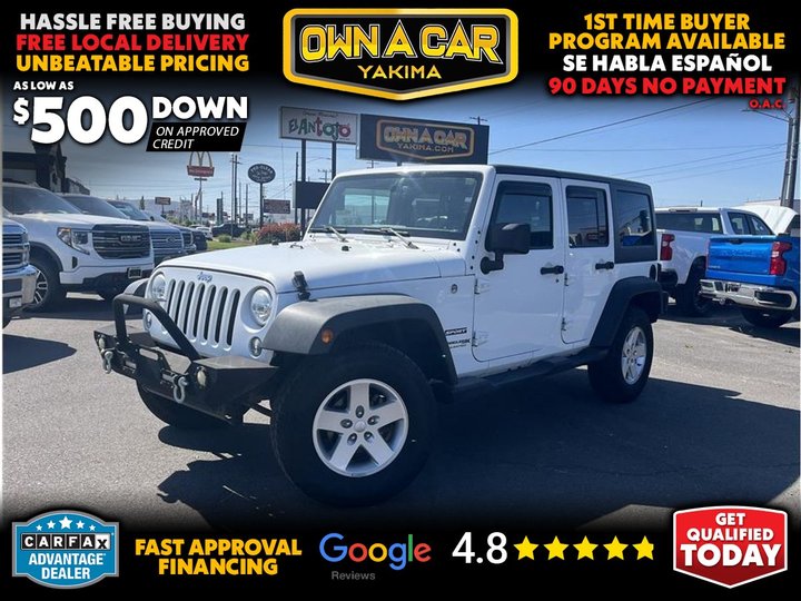 2018 JEEP WRANGLER UNLIMITED for sale in YAKIMA