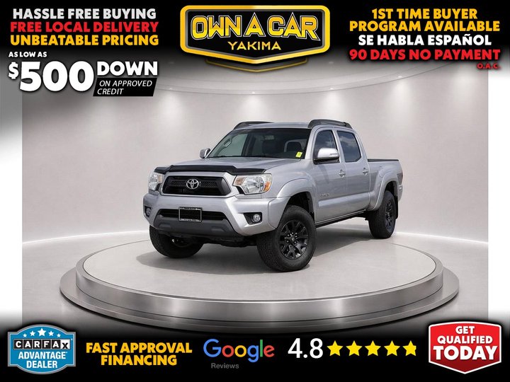 2015 TOYOTA TACOMA DOUBLE CAB for sale in YAKIMA