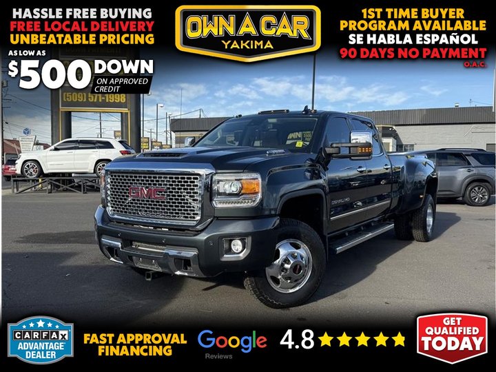 2017 GMC SIERRA 3500 HD CREW CAB for sale in YAKIMA
