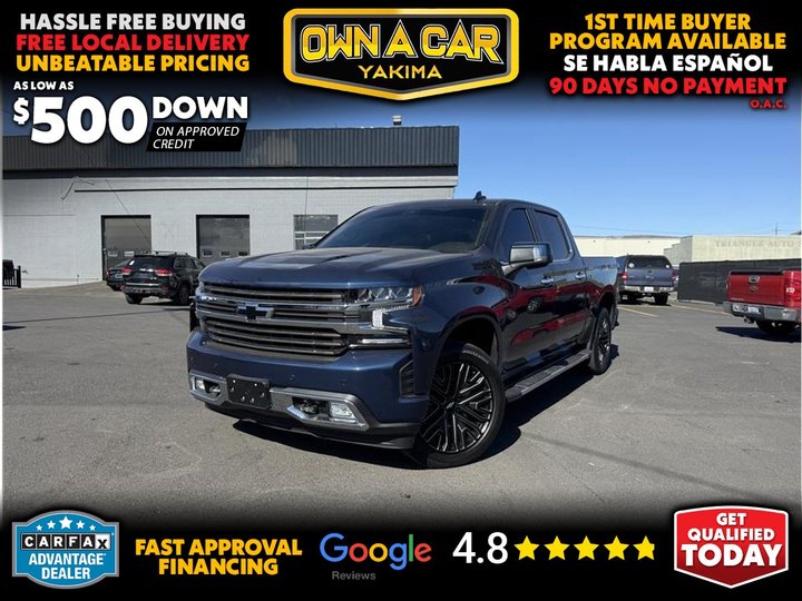 2022 CHEVROLET SILVERADO 1500 LIMITED CREW CAB for sale in YAKIMA