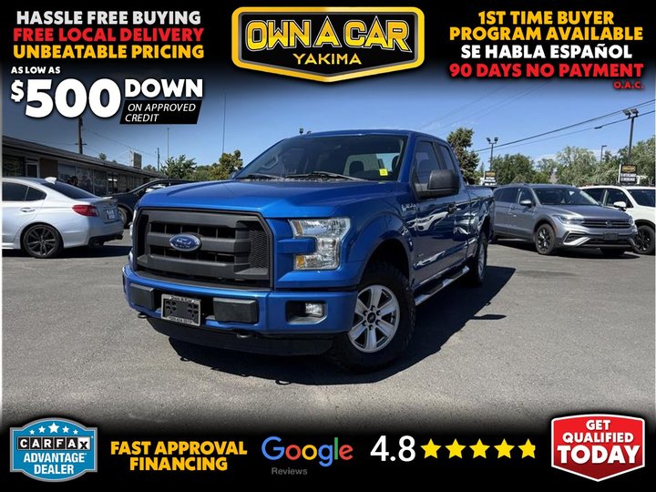 2016 FORD F150 SUPER CAB for sale in YAKIMA