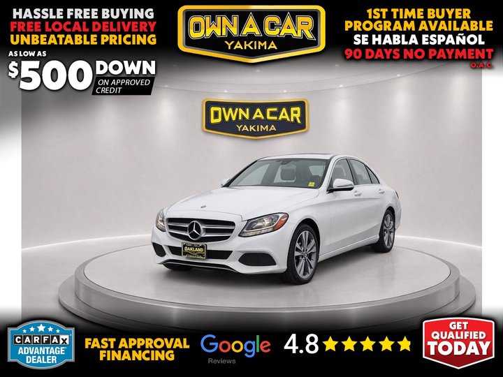 2018 MERCEDES-BENZ C-CLASS for sale in YAKIMA