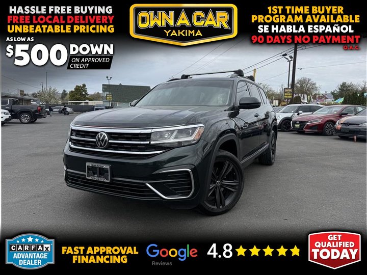 2021 VOLKSWAGEN ATLAS for sale in YAKIMA