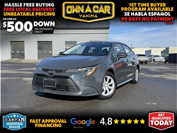 2025 TOYOTA COROLLA for sale in YAKIMA