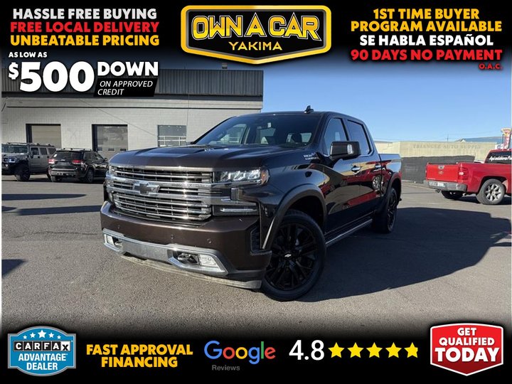 2020 CHEVROLET SILVERADO 1500 CREW CAB for sale in YAKIMA