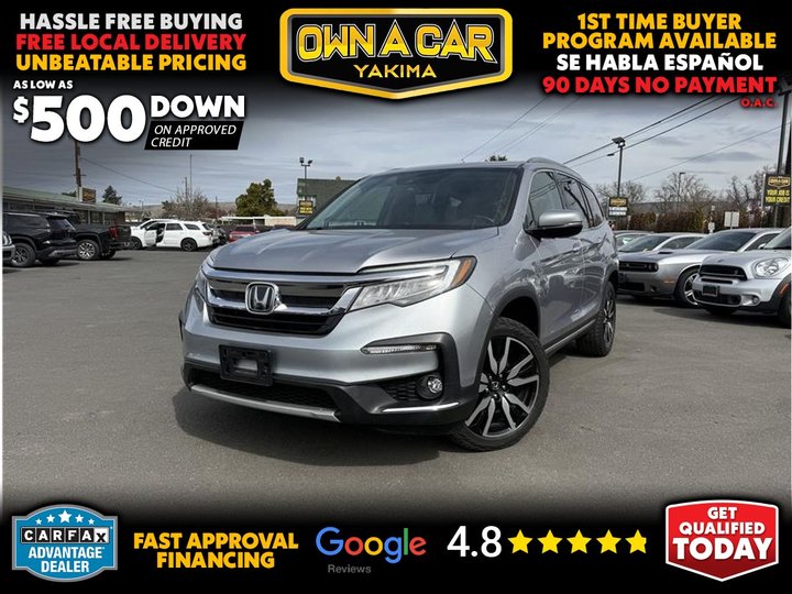 2021 HONDA PILOT for sale in YAKIMA