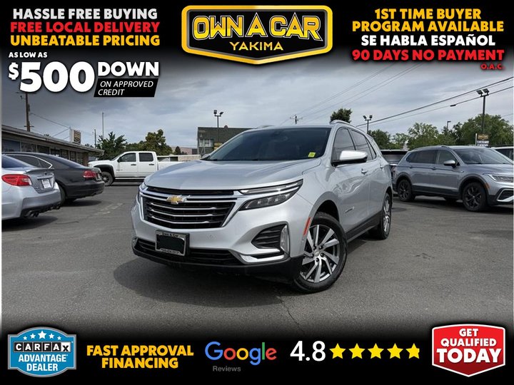 2022 CHEVROLET EQUINOX for sale in YAKIMA