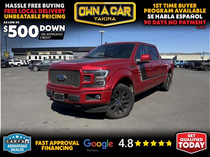 2020 FORD F150 SUPERCREW CAB for sale in YAKIMA