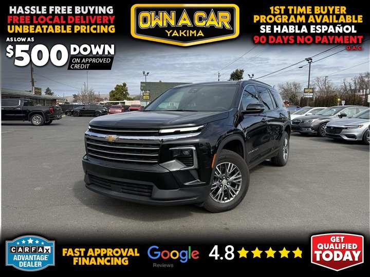 2024 CHEVROLET TRAVERSE for sale in YAKIMA