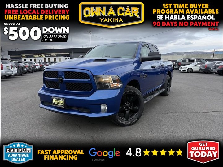 2019 RAM 1500 CLASSIC CREW CAB for sale in YAKIMA