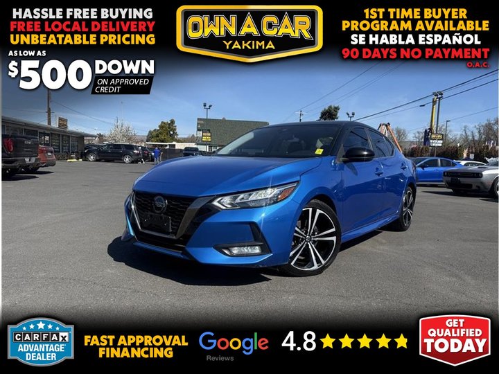 2021 NISSAN SENTRA for sale in YAKIMA