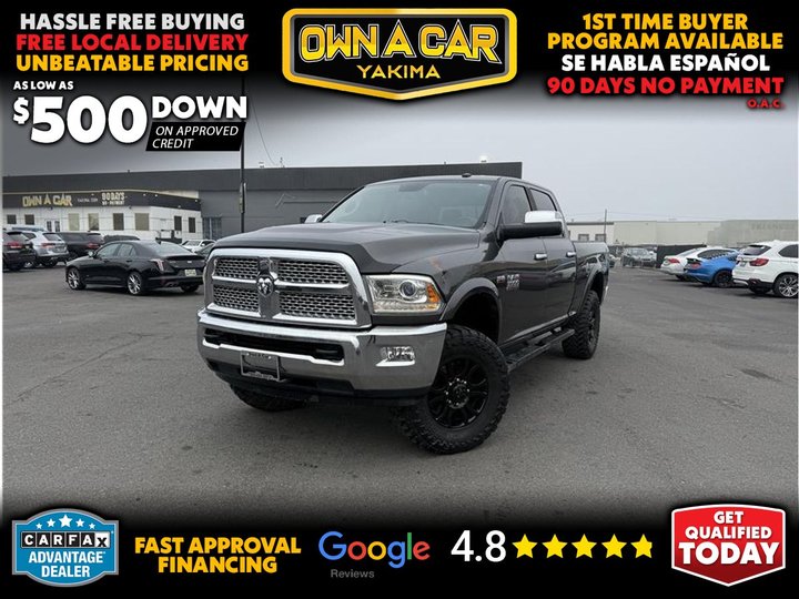 2014 RAM 3500 CREW CAB for sale in YAKIMA