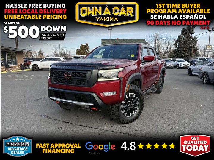 2022 NISSAN FRONTIER CREW CAB for sale in YAKIMA
