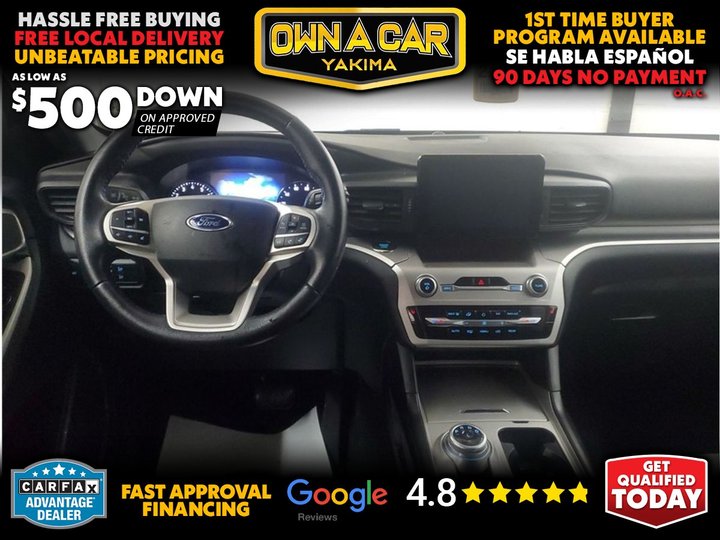 2022 FORD EXPLORER for sale in YAKIMA