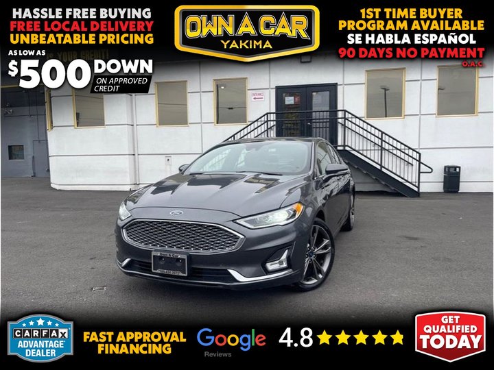 2020 FORD FUSION for sale in YAKIMA