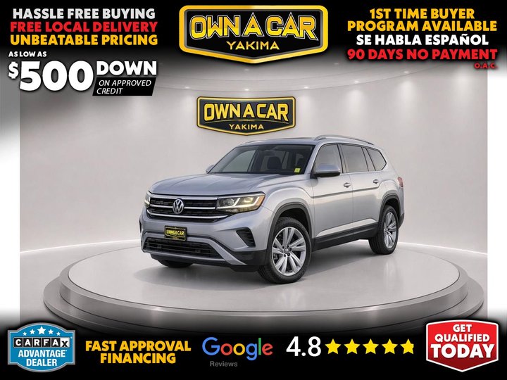 2021 VOLKSWAGEN ATLAS for sale in YAKIMA