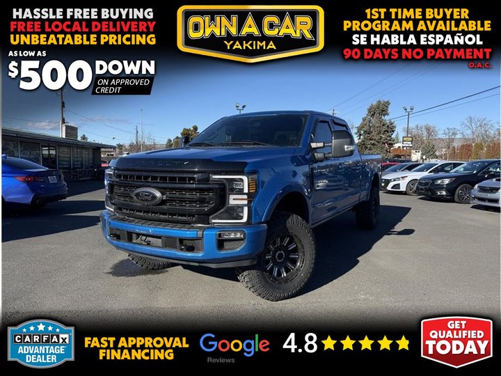 2021 FORD F350 SUPER DUTY CREW CAB for sale in YAKIMA
