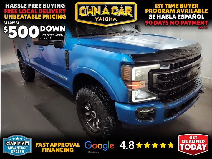 2021 FORD F350 SUPER DUTY CREW CAB for sale in YAKIMA