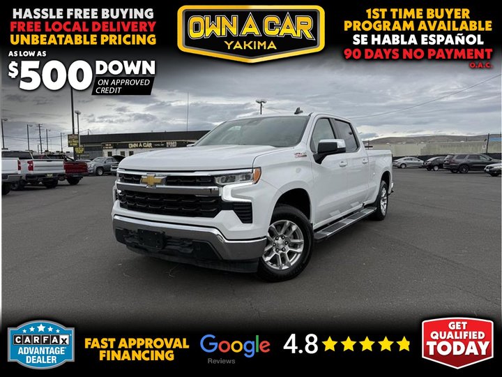 2024 CHEVROLET SILVERADO 1500 CREW CAB for sale in YAKIMA