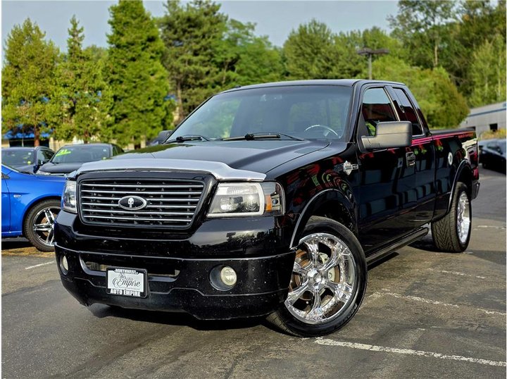 BLACK, 2006 FORD F150 SUPER CAB Image 