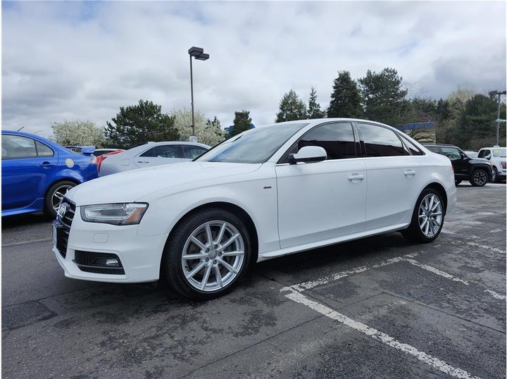 WHITE, 2014 AUDI A4 Image 