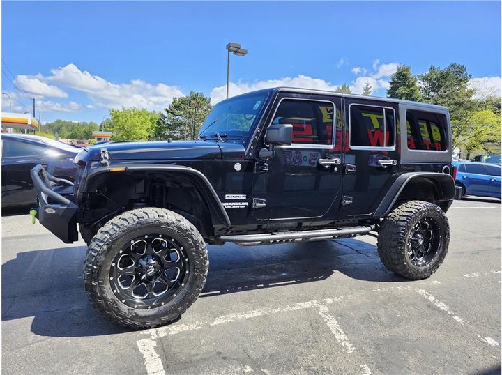 BLACK, 2013 JEEP WRANGLER Image 
