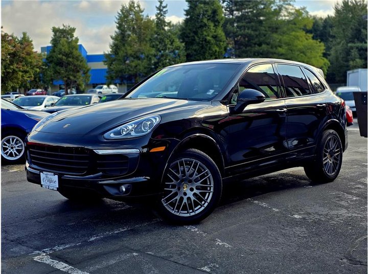 BLACK, 2017 PORSCHE CAYENNE Image 