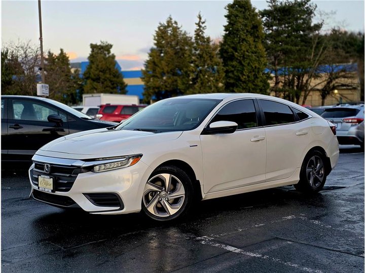 WHITE, 2020 HONDA INSIGHT Image 