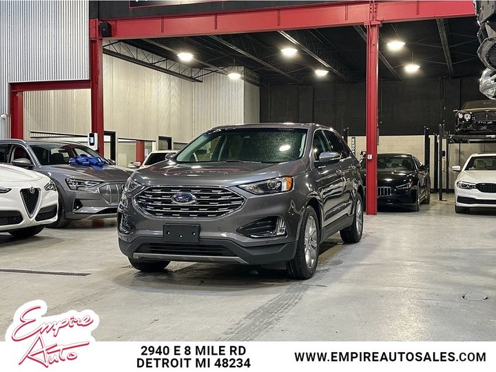 2022 FORD EDGE TITANIUM for sale in DETROIT