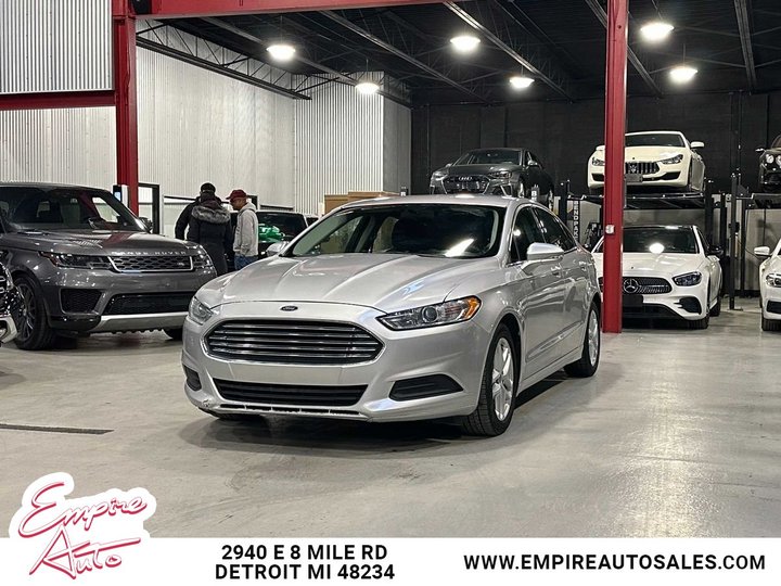 2016 FORD FUSION for sale in DETROIT