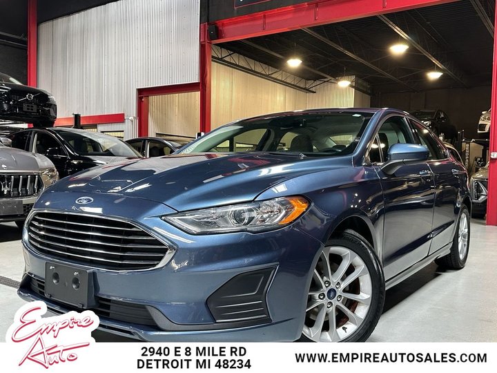 2019 FORD FUSION for sale in DETROIT