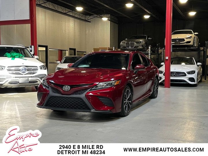 2018 TOYOTA CAMRY for sale in DETROIT
