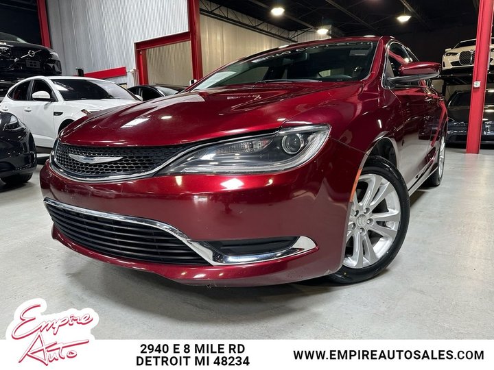 2016 CHRYSLER 200 for sale in DETROIT