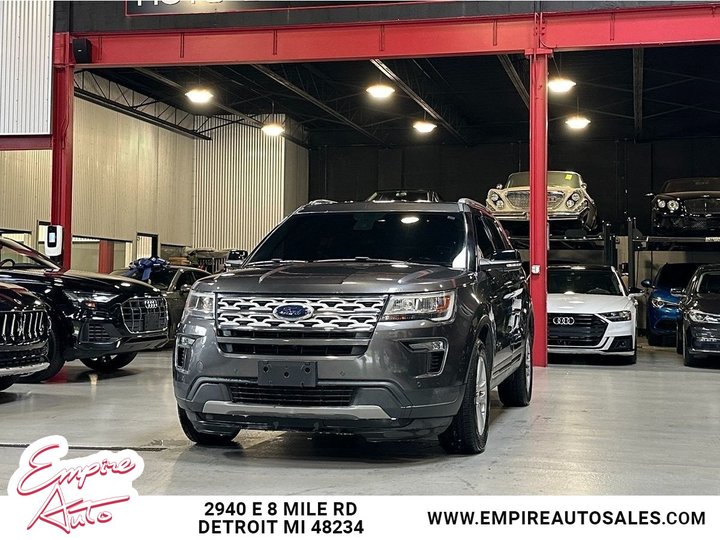 2018 FORD EXPLORER XLT for sale in DETROIT