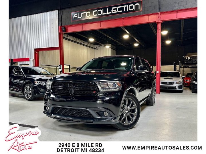 2018 DODGE DURANGO for sale in DETROIT