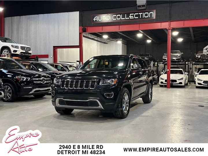 2014 JEEP GRAND CHEROKEE LIMITED for sale in DETROIT